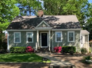A small home with new windows
