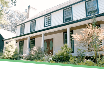 siding on the outside of a home